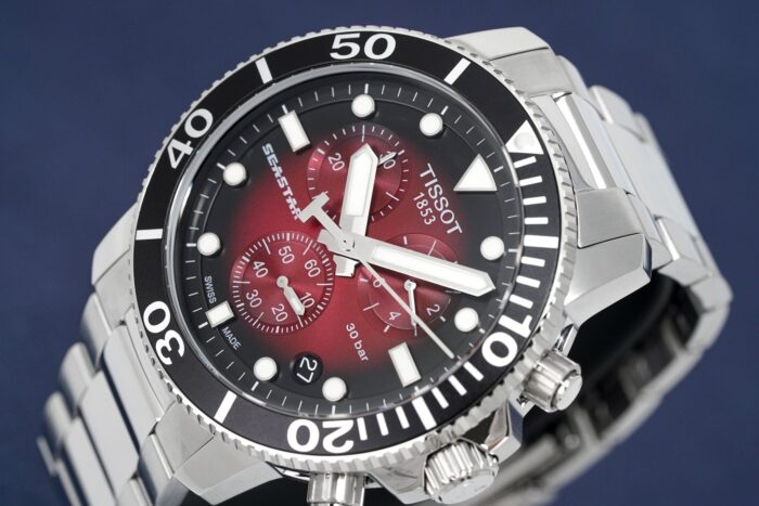Tissot Chronograph Watch SEASTAR 1000 Red - T120.417.11.421.00 - Image 2